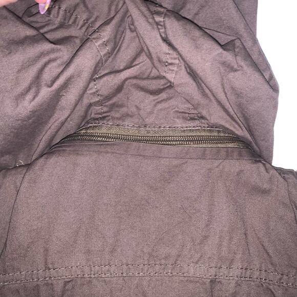 Snobbish Zip Up Utility Jacket-Size Small, Olive Green with Adjustable Features - Picture 5 of 9